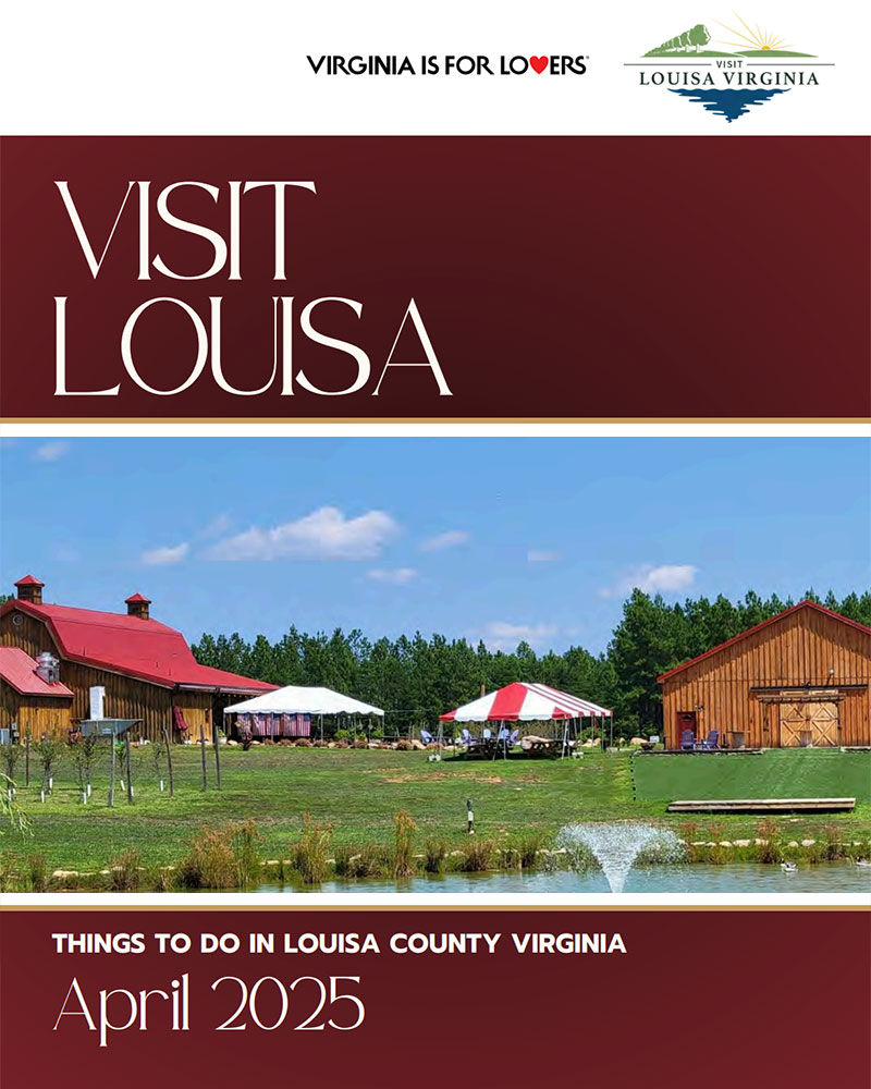 Louisa County - April 2025 - Monthly Tourism Guide with Events