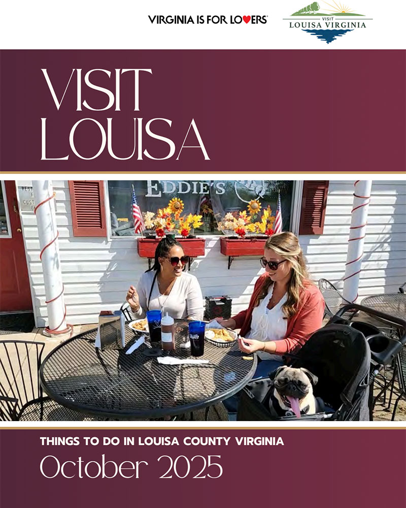 Louisa County - October 2025 - Monthly Tourism Guide with Events