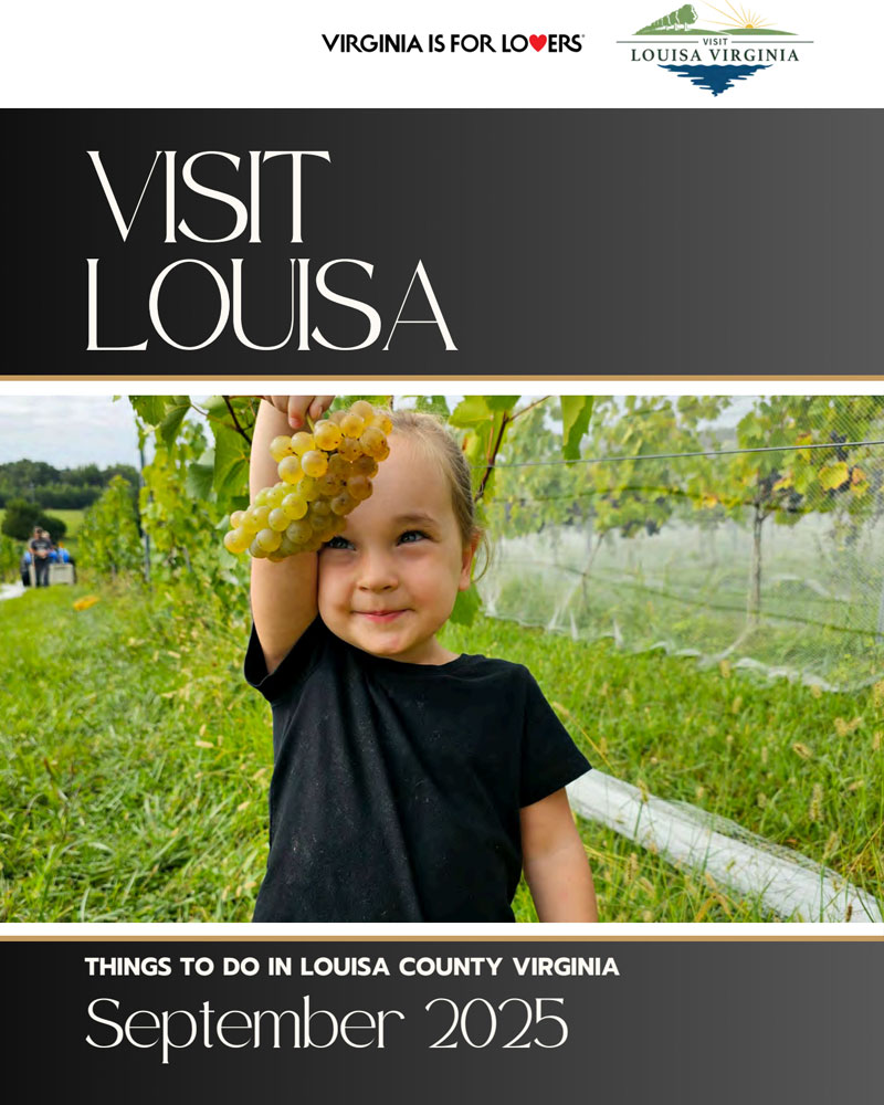 Louisa County - September 2025 - Monthly Tourism Guide with Events