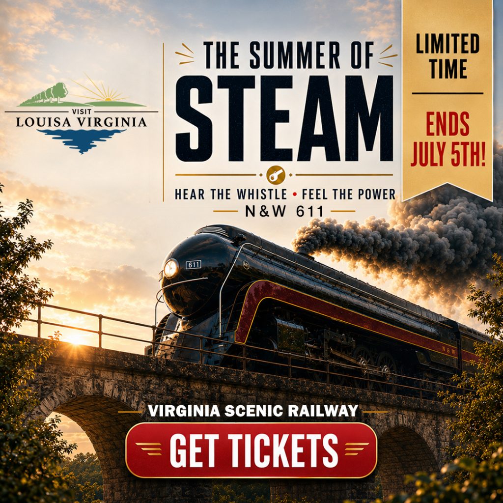 Summer of Steam - Steam Engine Coming to Louisa