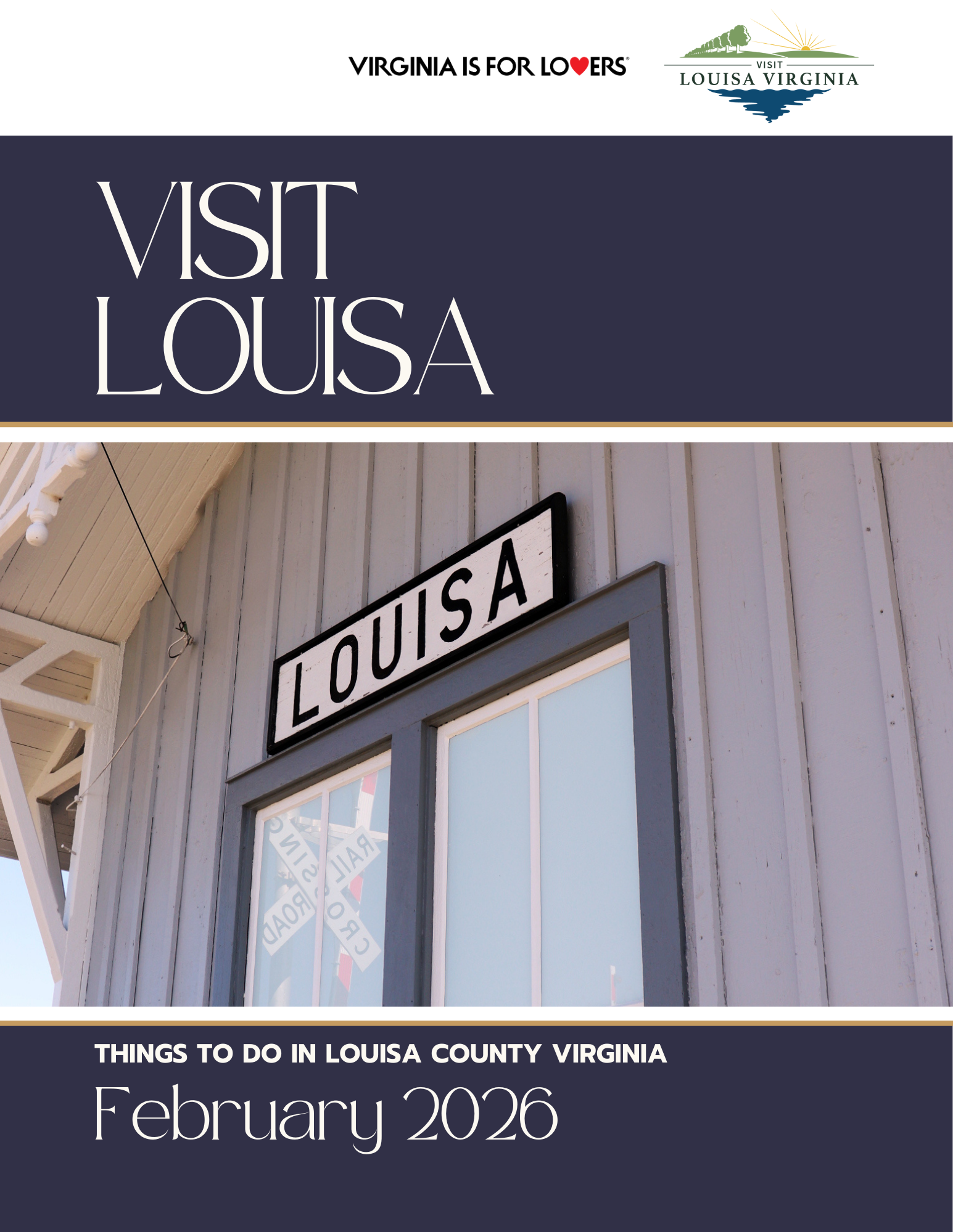 Visit Louisa February 2026 guide
