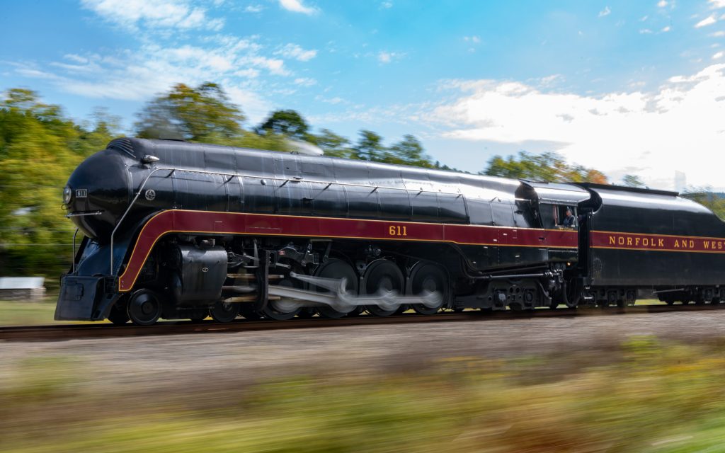 Steam Train N&W Class J 611