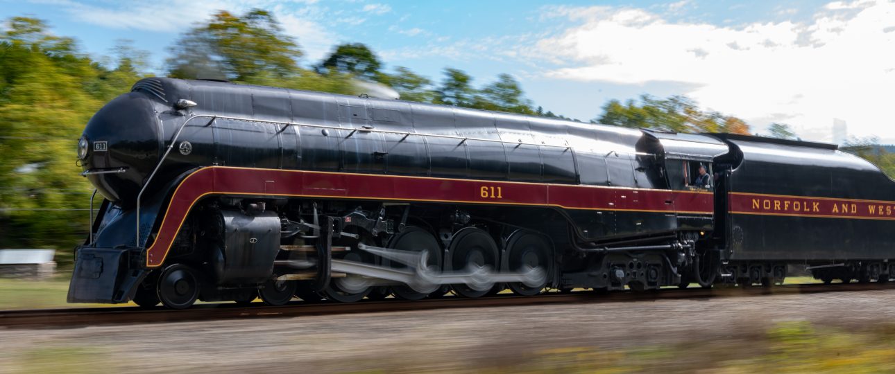 Steam Train N&W Class J 611