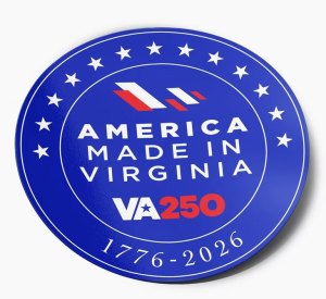 America Made in VA Sticker