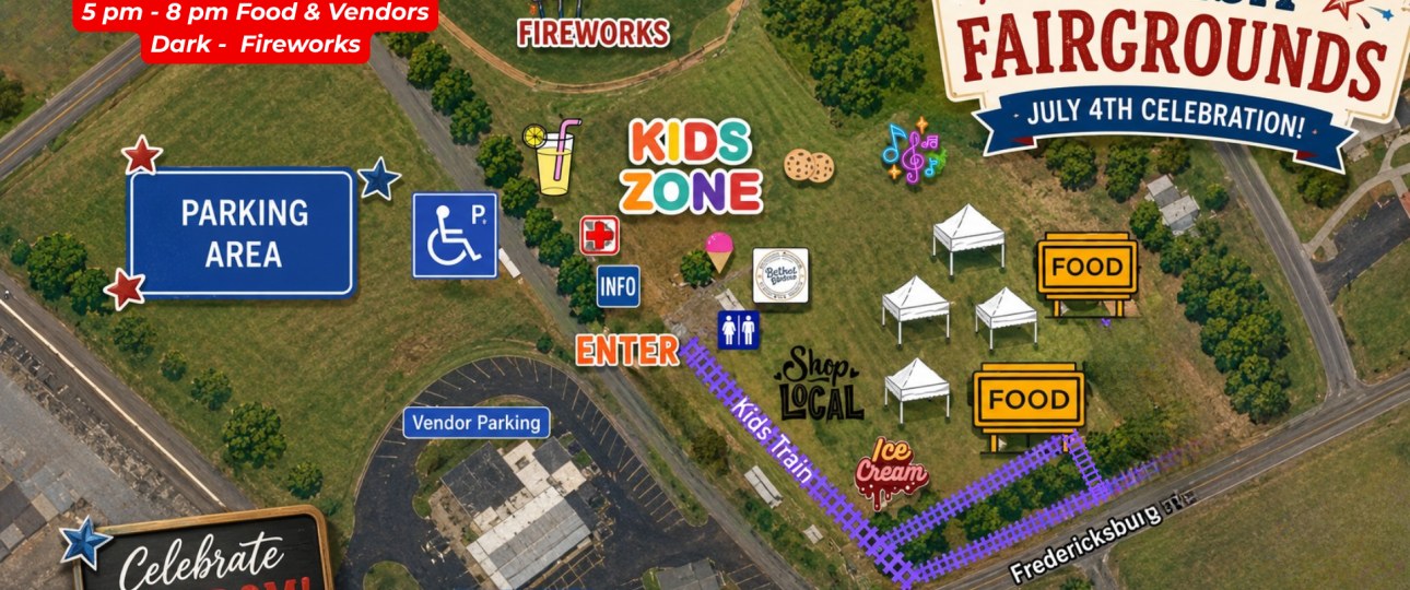 Fairgrounds Map 4th of July