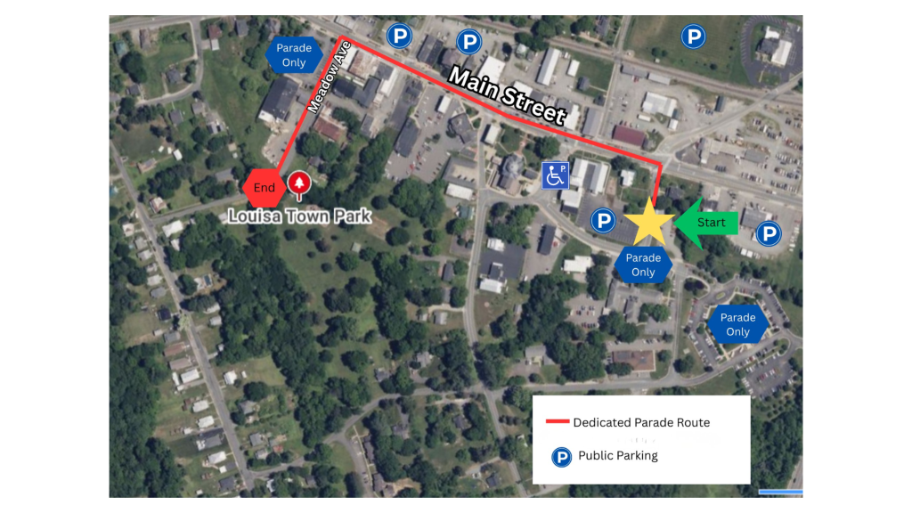 map parade 4th of july 2026